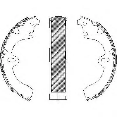 Комплект тормозных колодок ROADHOUSE купить
