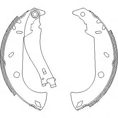 Комплект тормозных колодок REMSA купить
