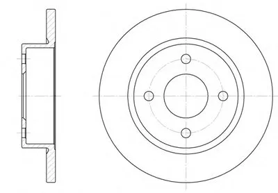 Тормозной диск REMSA купить