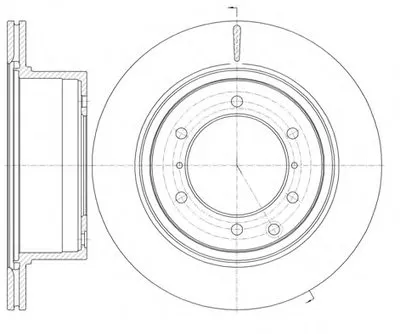 Тормозной диск REMSA купить