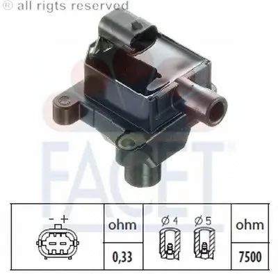 Катушка зажигания FACET купить