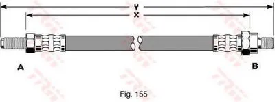 Тормозной шланг TRW купить