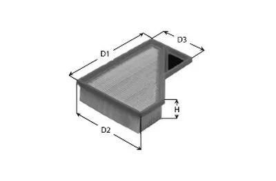 Воздушный фильтр CLEAN FILTERS купить