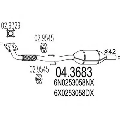 Катализатор для переоборудования MTS купить