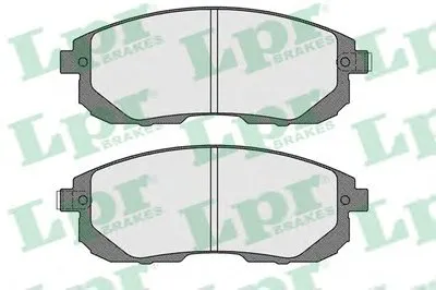 Комплект тормозных колодок, дисковый тормоз LPR купить