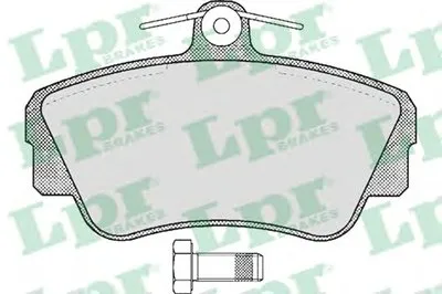 Комплект тормозных колодок, дисковый тормоз LPR купить