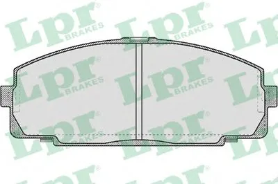 Комплект тормозных колодок, дисковый тормоз LPR купить