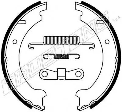 Комплект тормозных колодок, стояночная тормозная система TRUSTING купить