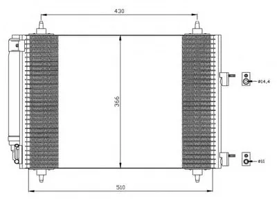 Конденсатор, кондиционер NRF купить