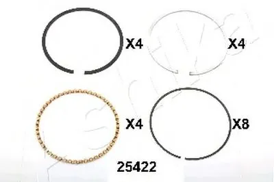 Поршневое кольцо ASHIKA купить