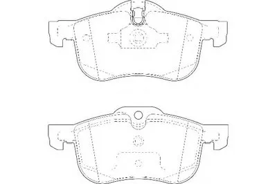 Комплект тормозных колодок, дисковый тормоз DURON купить