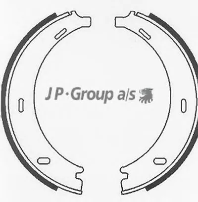 Комплект тормозных колодок QH JP GROUP купить