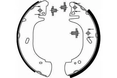 Комплект тормозных колодок GIRLING купить