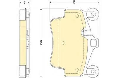 Комплект тормозных колодок, дисковый тормоз GIRLING купить