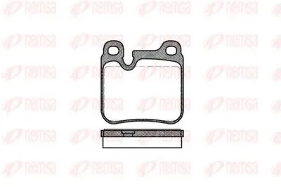 Комплект тормозных колодок, дисковый тормоз KAWE купить