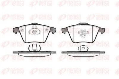 Комплект тормозных колодок, дисковый тормоз KAWE купить