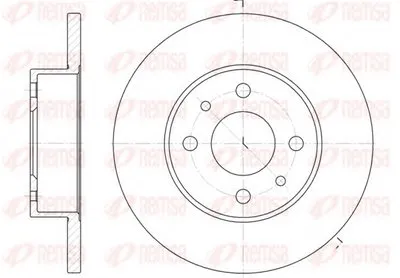 Тормозной диск KAWE купить