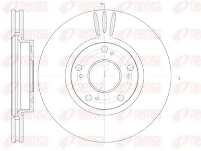 Тормозной диск KAWE купить