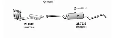 Система выпуска ОГ ASSO купить