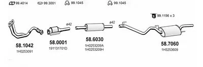 Система выпуска ОГ ASSO купить