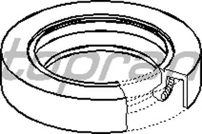 Уплотняющее кольцо вала, подшипник ступицы колеса TOPRAN купить