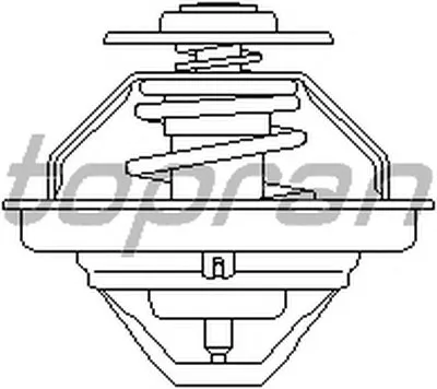 Термостат, охлаждающая жидкость TOPRAN купить