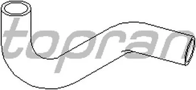 Шланг радиатора TOPRAN купить