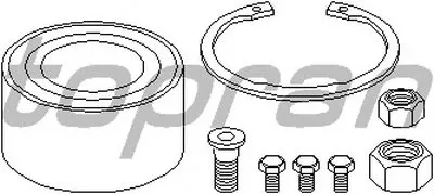 Комплект подшипника ступицы колеса TOPRAN купить