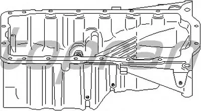 Масляный поддон TOPRAN купить