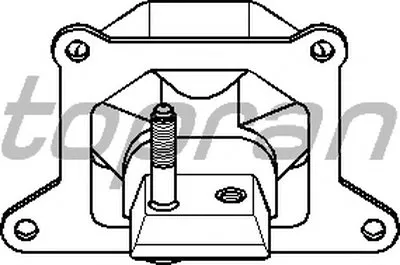 Кронштейн двигателя TOPRAN купить