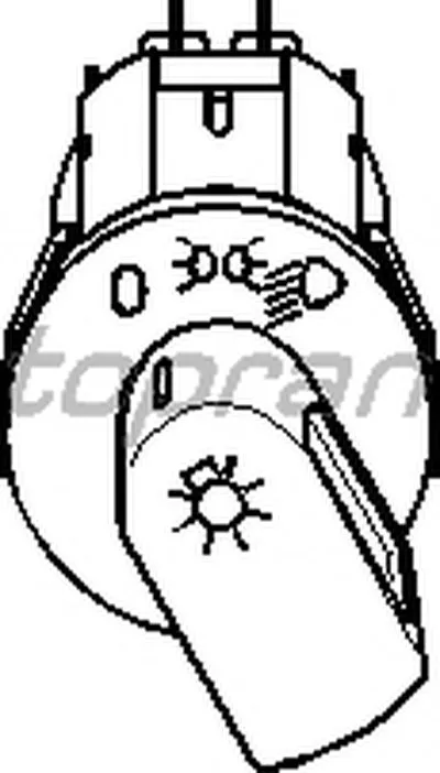 Выключатель, головной свет TOPRAN купить