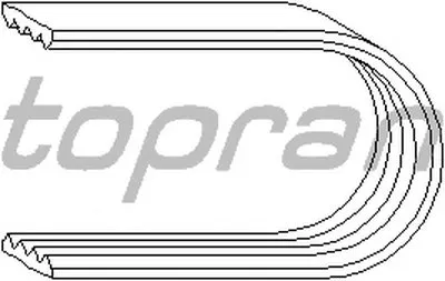 V-Ribbed Belts TOPRAN купить