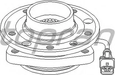 ? колесн. ступицы = TOPRAN купить
