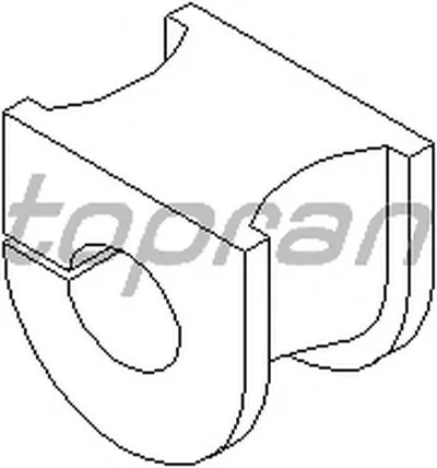 Опора, стабилизатор TOPRAN купить