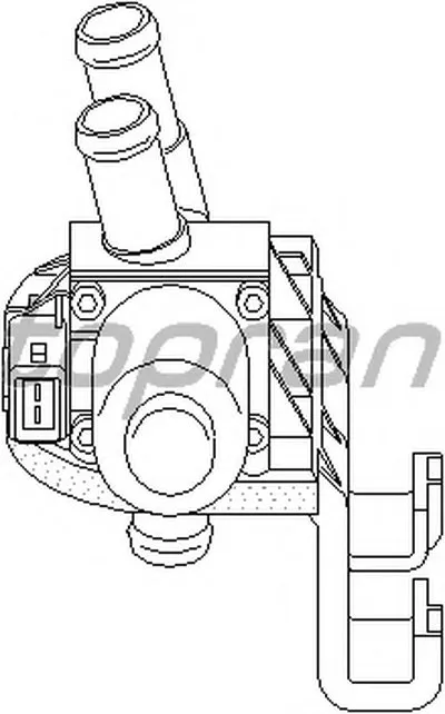 Регулирующий клапан охлаждающей жидкости TOPRAN купить