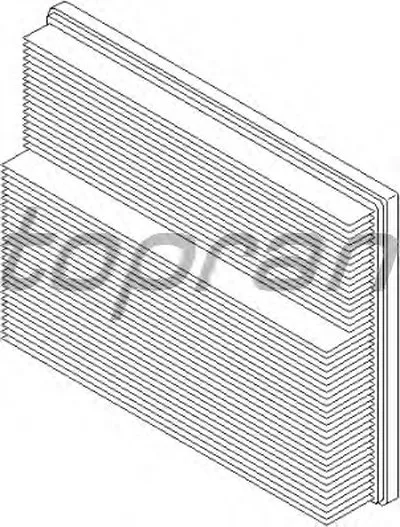 Воздушный фильтр TOPRAN купить