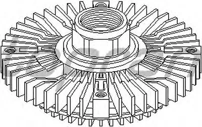 Сцепление, вентилятор радиатора TOPRAN купить