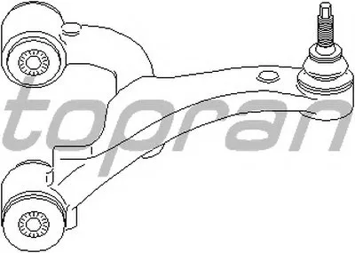 Рычаг независимой подвески колеса, подвеска колеса TOPRAN купить