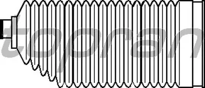 Пыльник, рулевое управление TOPRAN купить