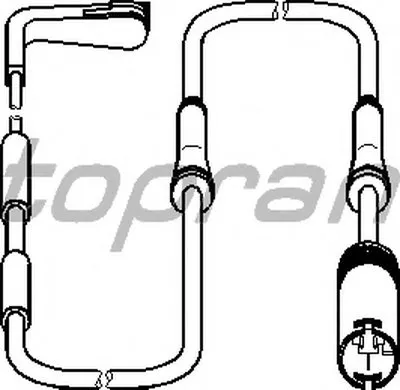 Датчик, износ тормозных колодок TOPRAN купить