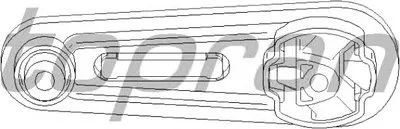 Кронштейн двигателя TOPRAN купить