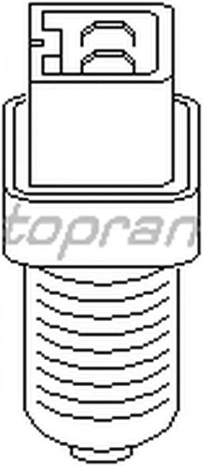 Выключатель фонаря сигнала торможения TOPRAN купить