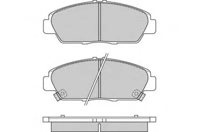 Комплект тормозных колодок, дисковый тормоз E.T.F. купить