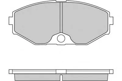 Комплект тормозных колодок, дисковый тормоз E.T.F. купить