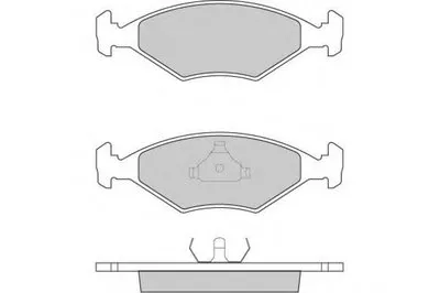 Комплект тормозных колодок, дисковый тормоз E.T.F. купить