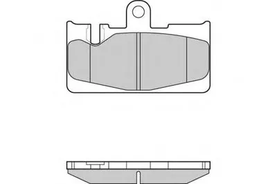 Комплект тормозных колодок, дисковый тормоз E.T.F. купить