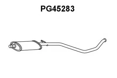 Средний глушитель выхлопных газов VENEPORTE купить