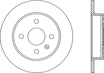 Тормозной диск ADAPTIVE OPEN PARTS купить