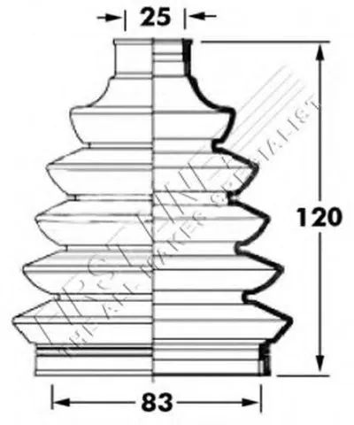 Пыльник, приводной вал FIRST LINE купить