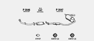 Система выпуска ОГ FENNO купить
